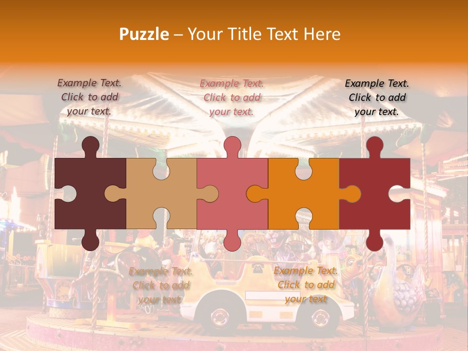 Color Circus Attraction PowerPoint Template