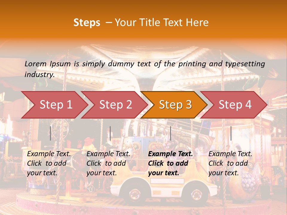 Color Circus Attraction PowerPoint Template