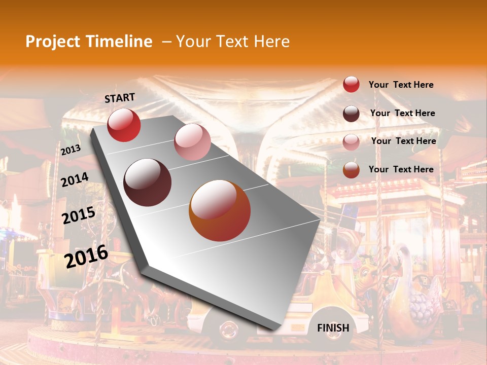 Color Circus Attraction PowerPoint Template