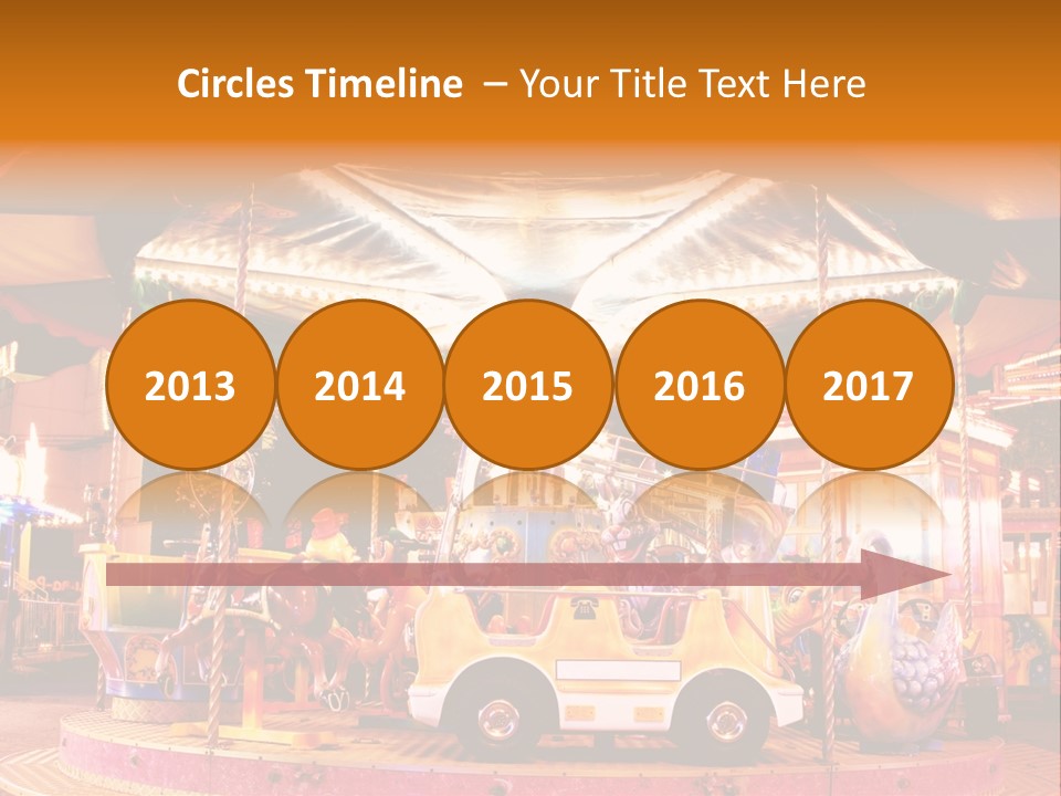 Color Circus Attraction PowerPoint Template