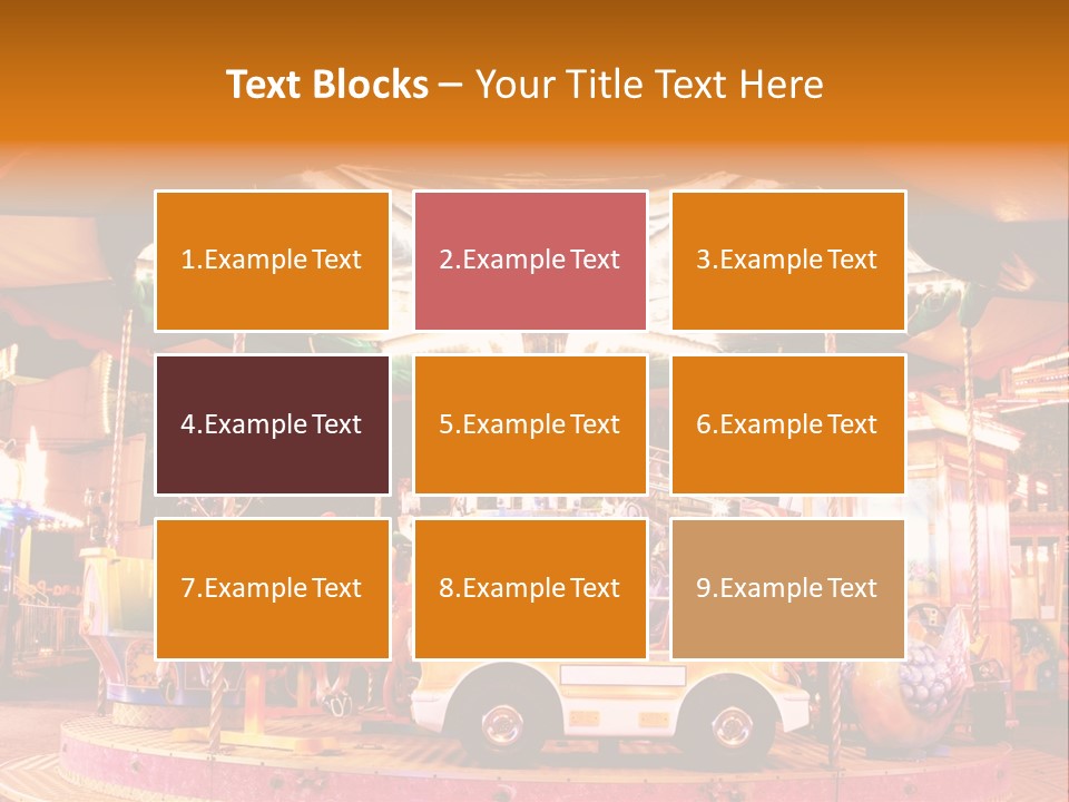 Color Circus Attraction PowerPoint Template