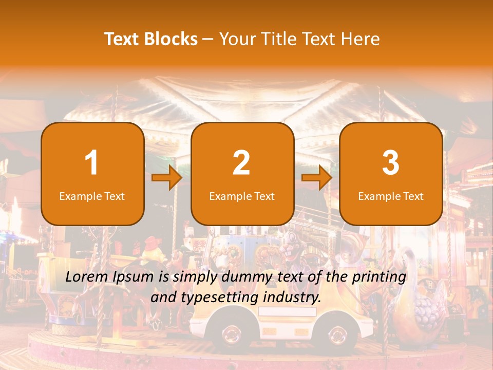 Color Circus Attraction PowerPoint Template