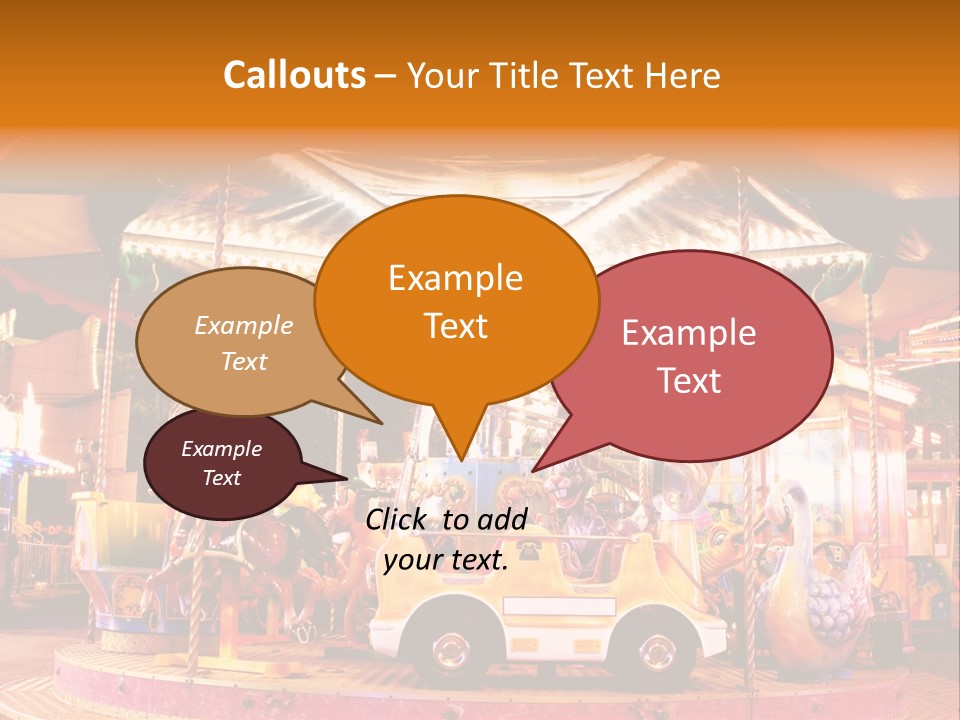 Color Circus Attraction PowerPoint Template