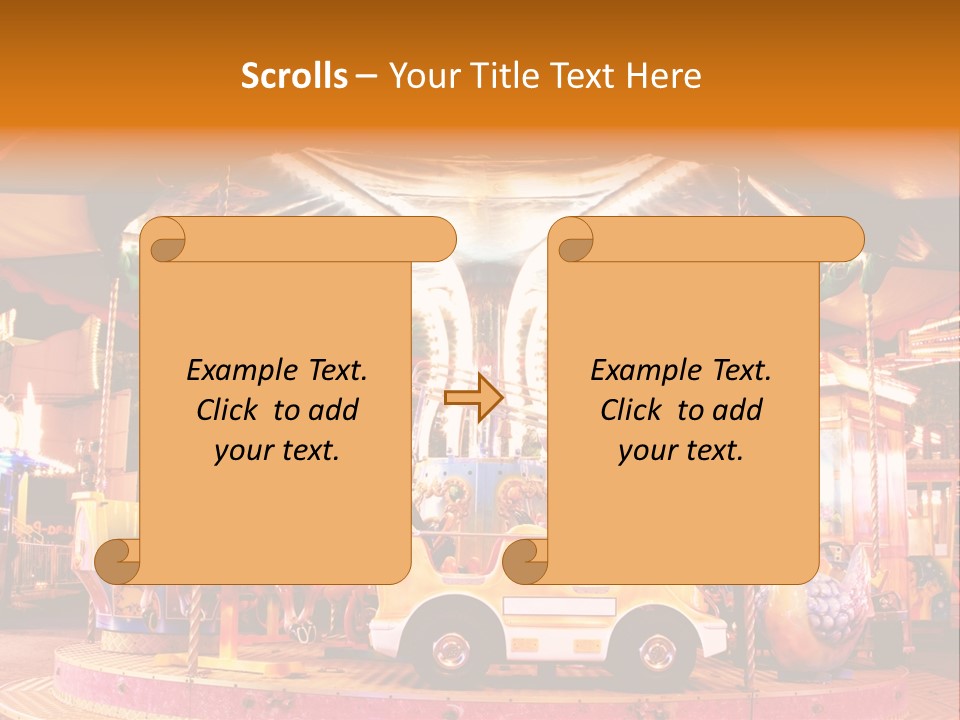 Color Circus Attraction PowerPoint Template