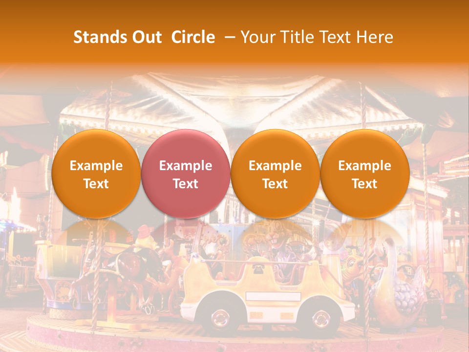 Color Circus Attraction PowerPoint Template