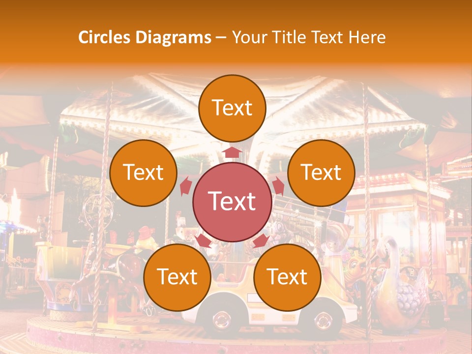 Color Circus Attraction PowerPoint Template