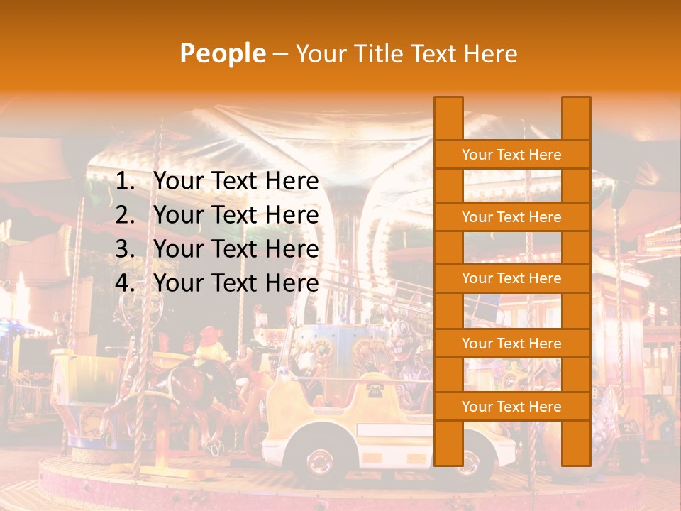 Color Circus Attraction PowerPoint Template