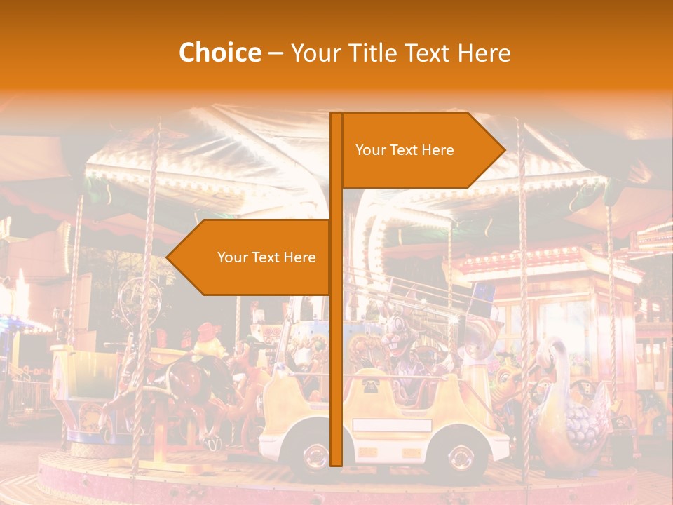 Color Circus Attraction PowerPoint Template