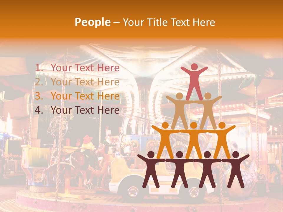 Color Circus Attraction PowerPoint Template