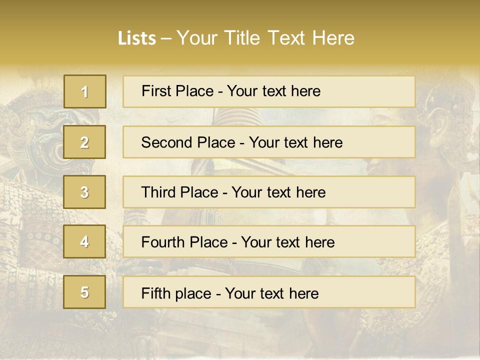 Amazing Bangkok PowerPoint Template