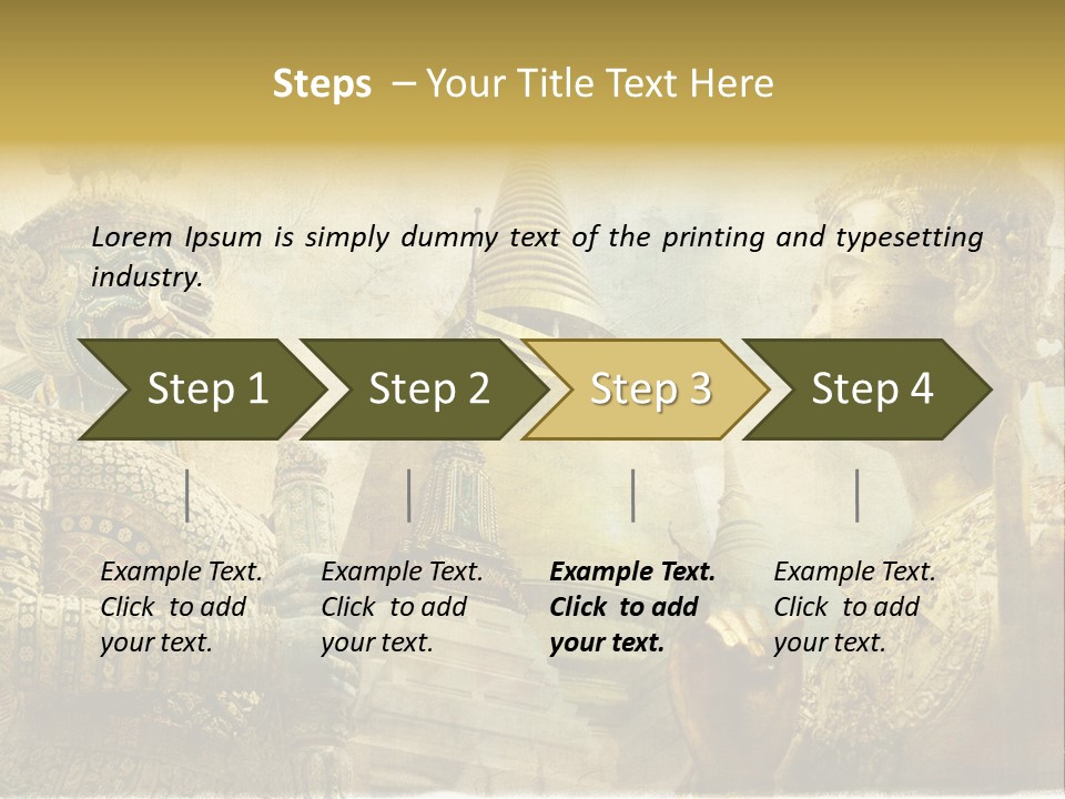 Amazing Bangkok PowerPoint Template