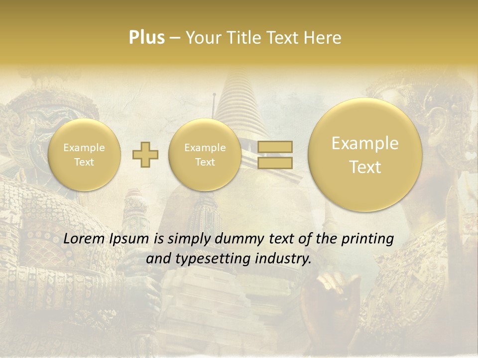 Amazing Bangkok PowerPoint Template