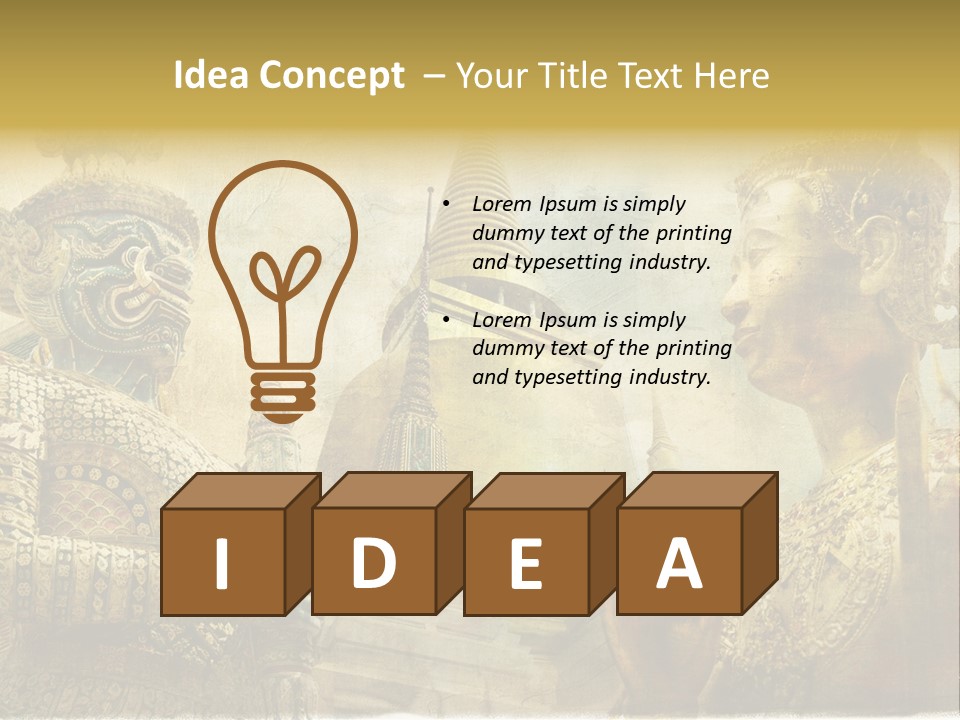 Amazing Bangkok PowerPoint Template
