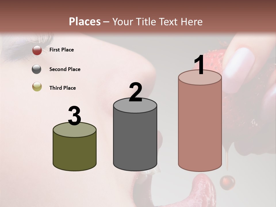 Beauty Food Glamour PowerPoint Template