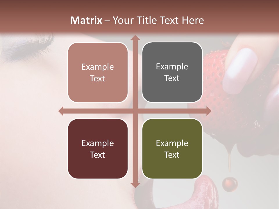 Beauty Food Glamour PowerPoint Template