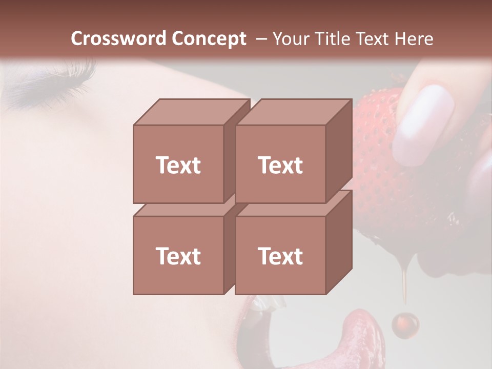 Beauty Food Glamour PowerPoint Template