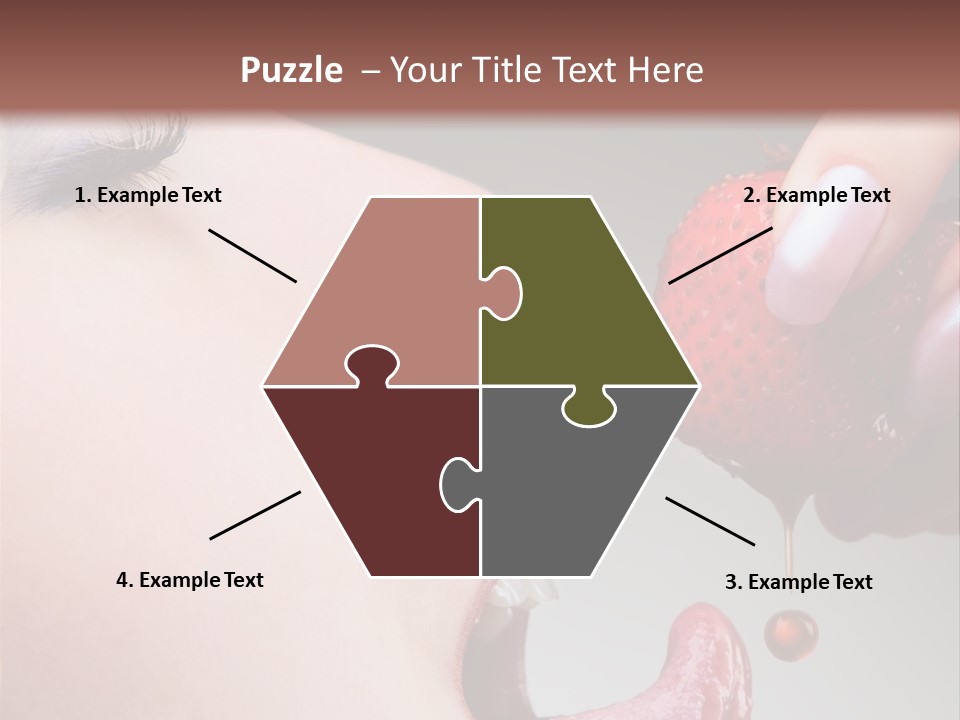 Beauty Food Glamour PowerPoint Template