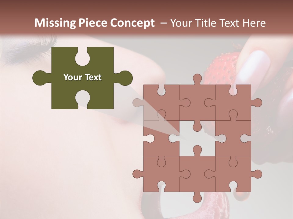 Beauty Food Glamour PowerPoint Template