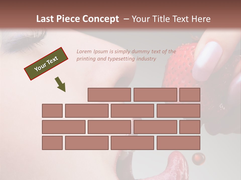 Beauty Food Glamour PowerPoint Template