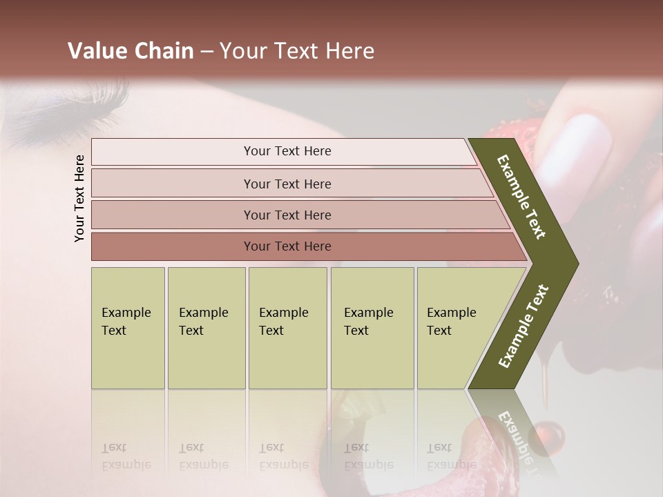 Beauty Food Glamour PowerPoint Template