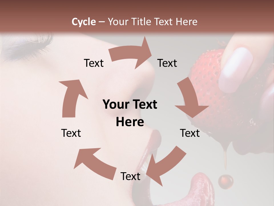 Beauty Food Glamour PowerPoint Template