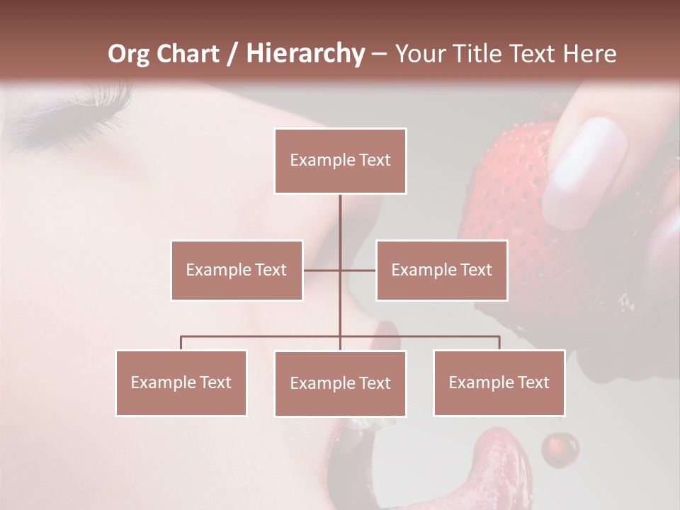 Beauty Food Glamour PowerPoint Template