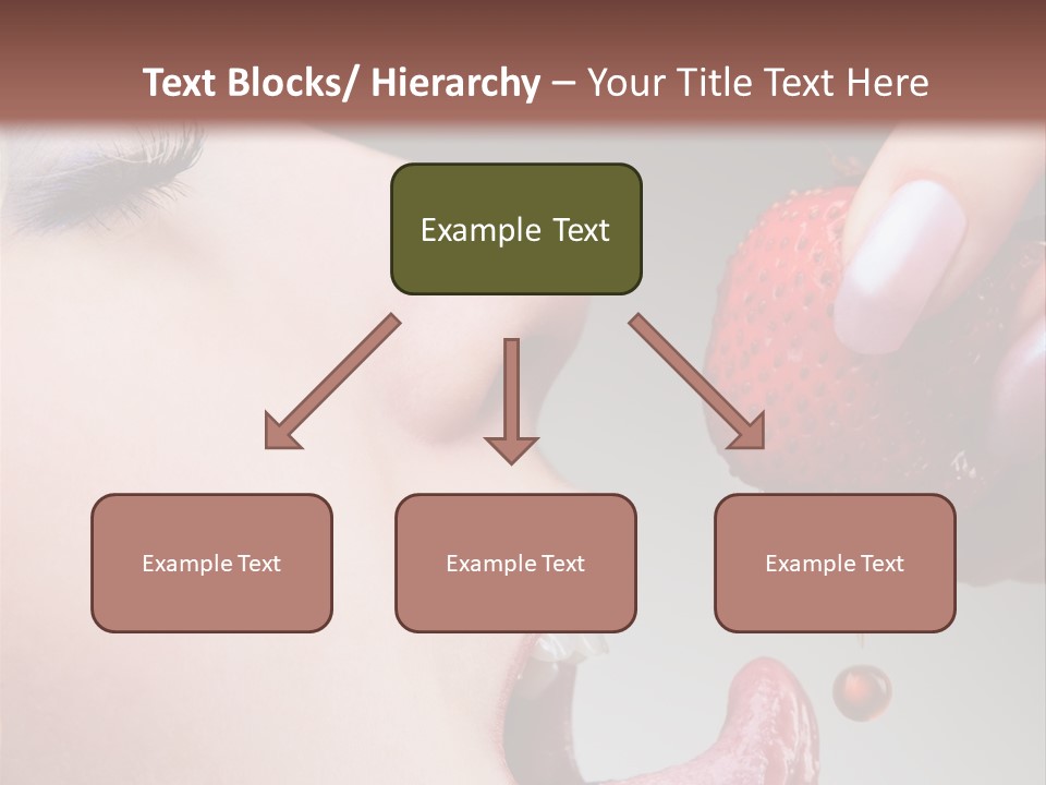 Beauty Food Glamour PowerPoint Template