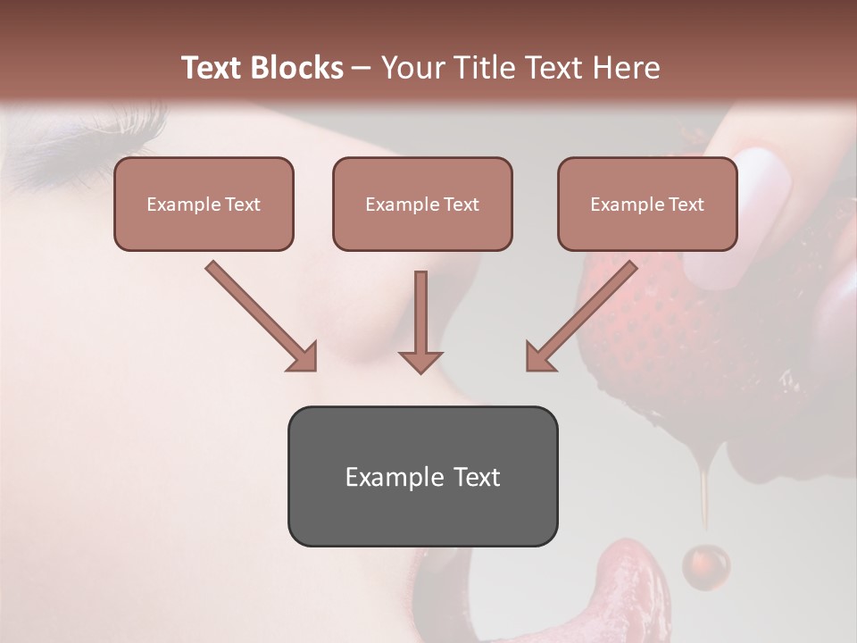 Beauty Food Glamour PowerPoint Template