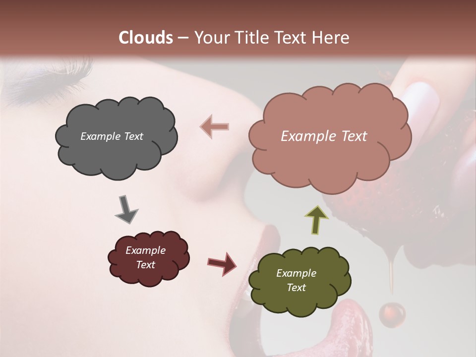 Beauty Food Glamour PowerPoint Template