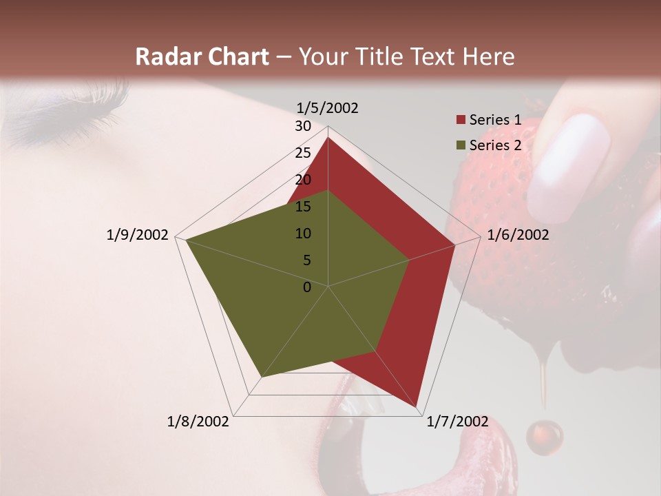 Beauty Food Glamour PowerPoint Template