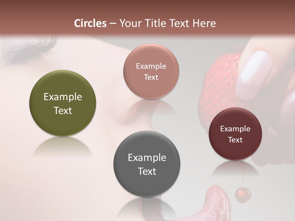 Beauty Food Glamour PowerPoint Template