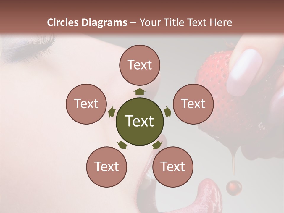 Beauty Food Glamour PowerPoint Template