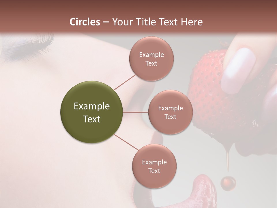 Beauty Food Glamour PowerPoint Template