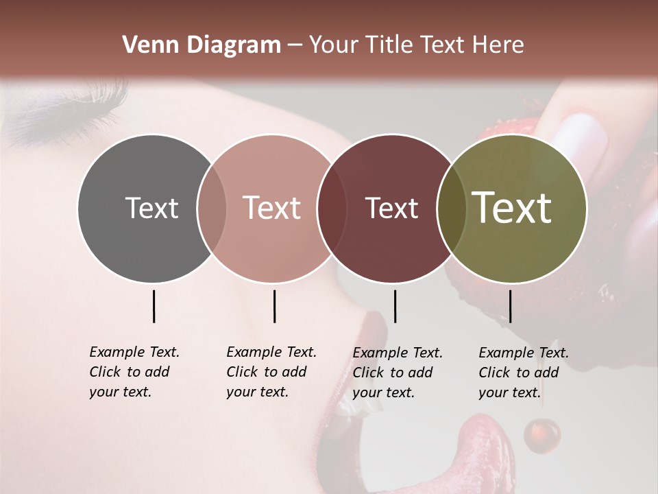 Beauty Food Glamour PowerPoint Template