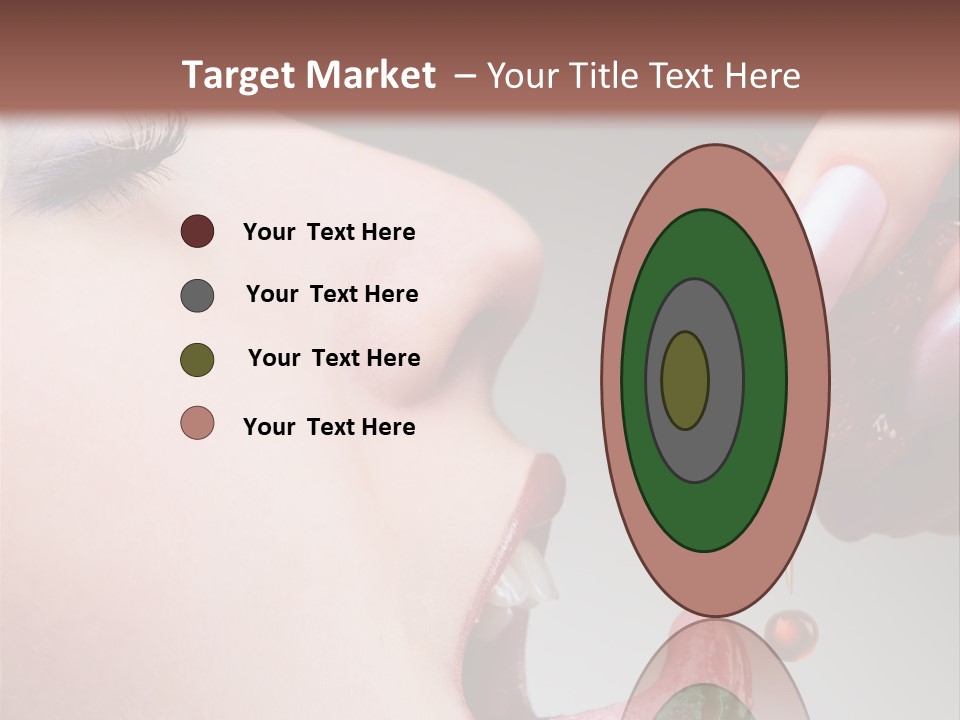 Beauty Food Glamour PowerPoint Template