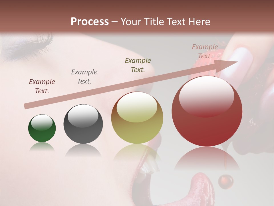 Beauty Food Glamour PowerPoint Template