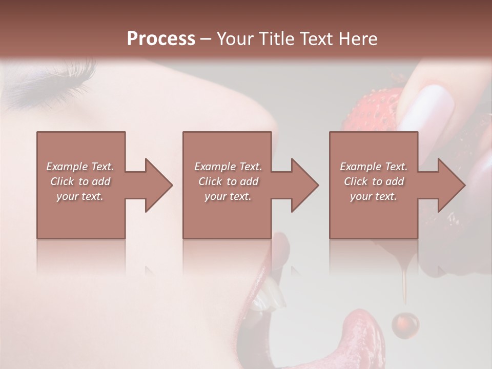 Beauty Food Glamour PowerPoint Template