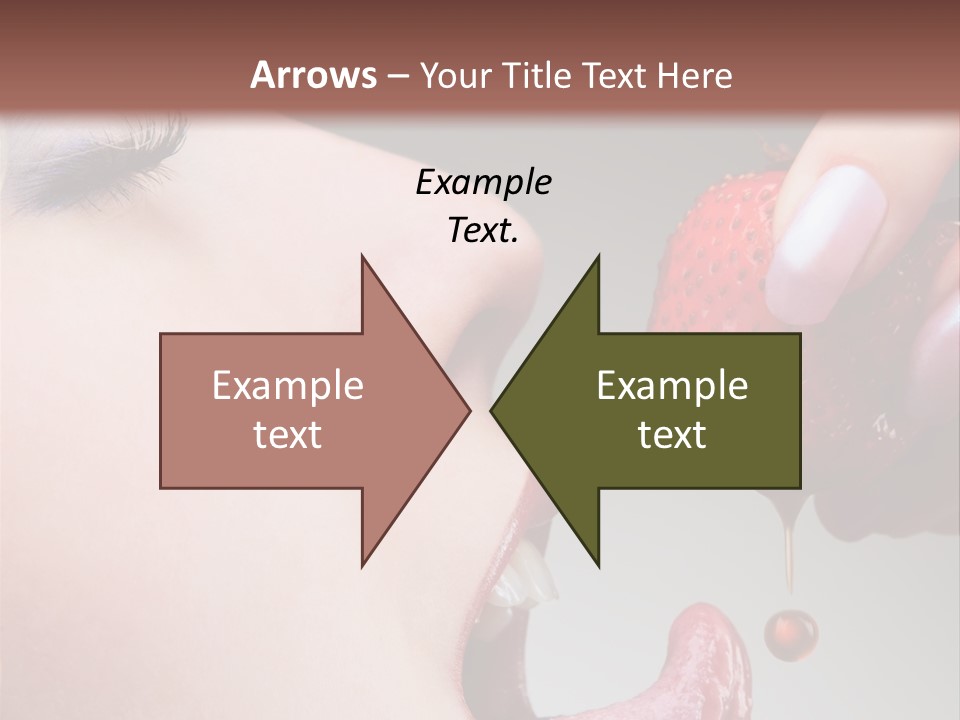 Beauty Food Glamour PowerPoint Template