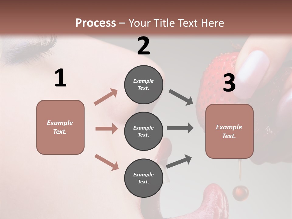 Beauty Food Glamour PowerPoint Template