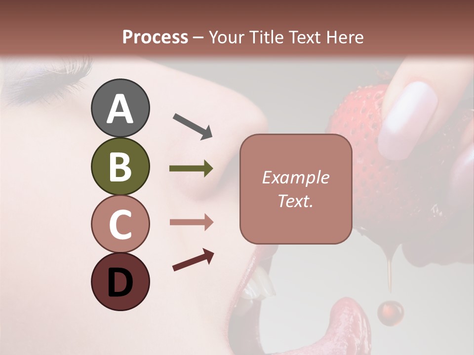 Beauty Food Glamour PowerPoint Template