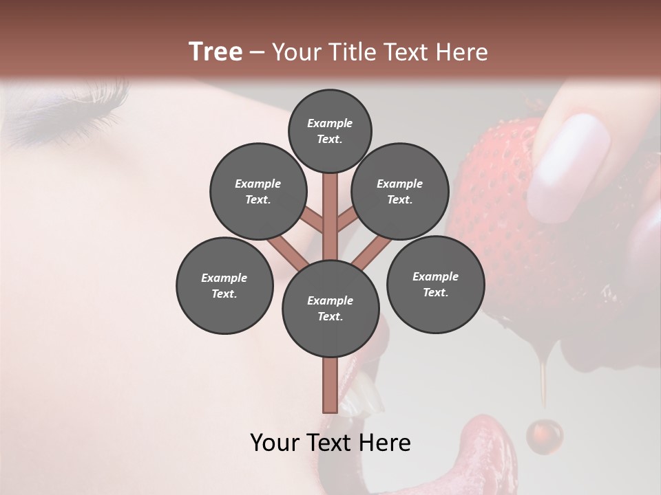 Beauty Food Glamour PowerPoint Template