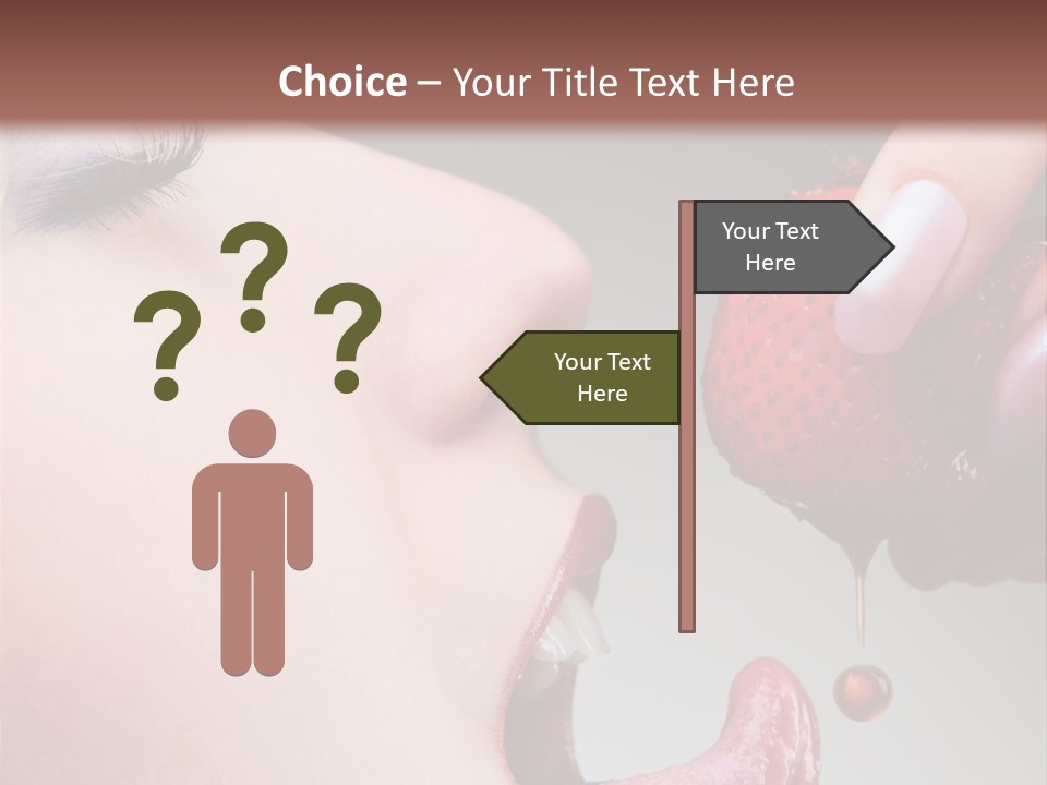 Beauty Food Glamour PowerPoint Template