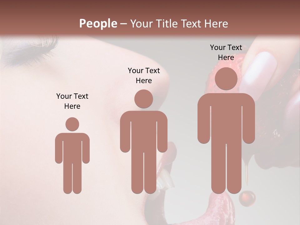 Beauty Food Glamour PowerPoint Template