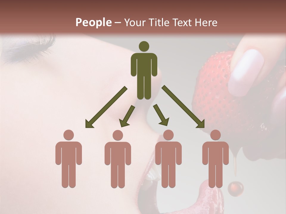 Beauty Food Glamour PowerPoint Template