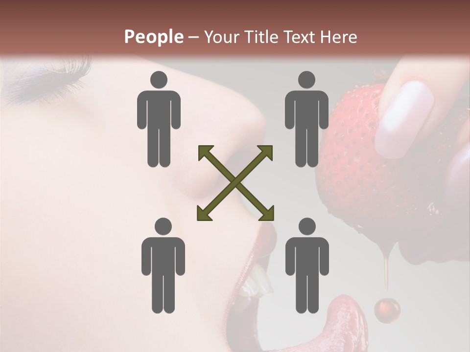 Beauty Food Glamour PowerPoint Template