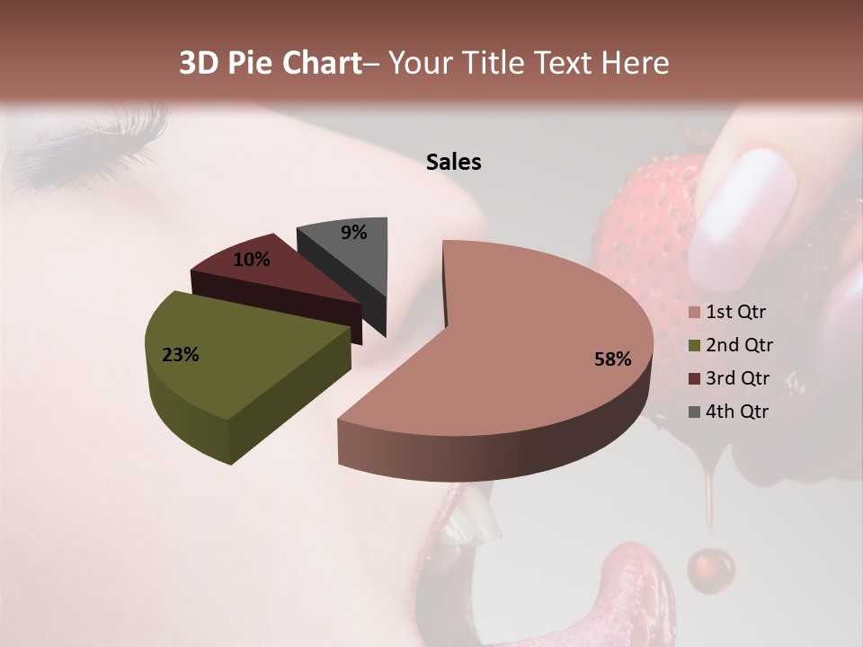 Beauty Food Glamour PowerPoint Template