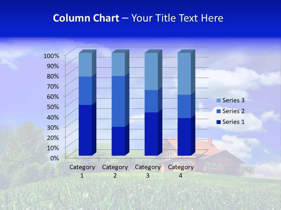 Green Hill House PowerPoint Template