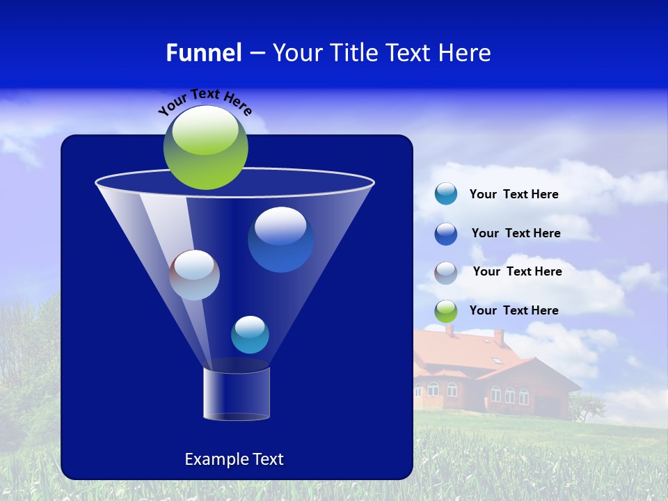Green Hill House PowerPoint Template