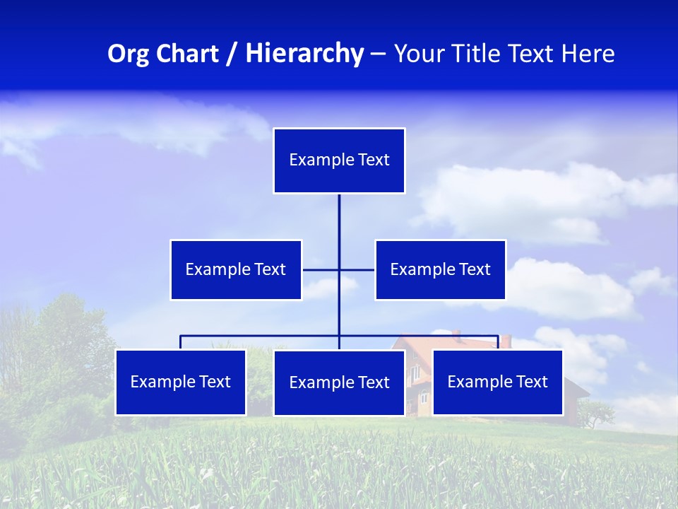 Green Hill House PowerPoint Template