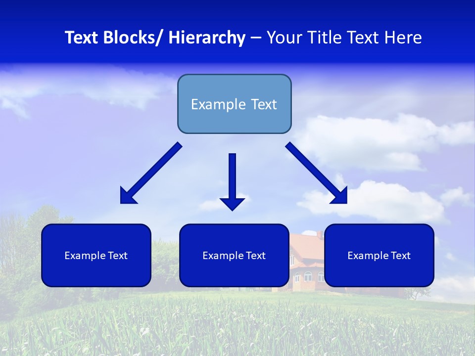 Green Hill House PowerPoint Template